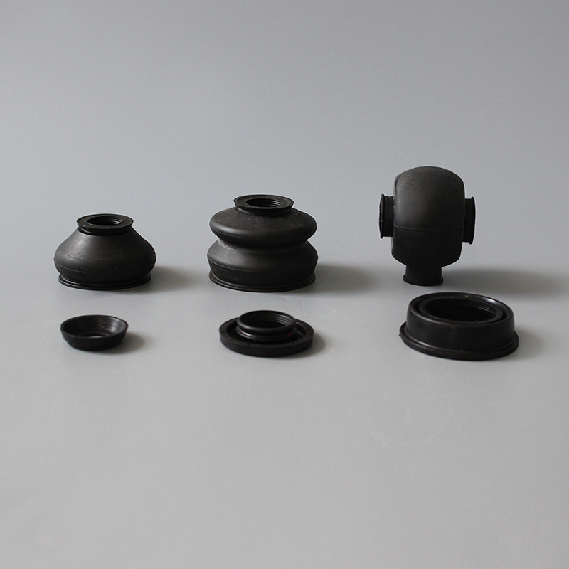 Rubber boot for rod ends or ball pin spherical joint